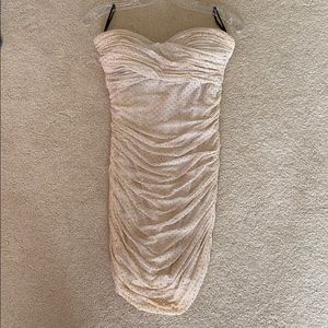 Bebe strapless dress